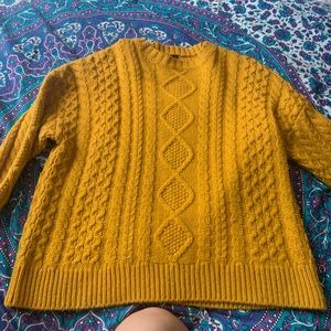 Mustard Yellow Sweater